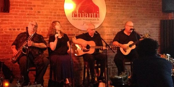 Live band performance